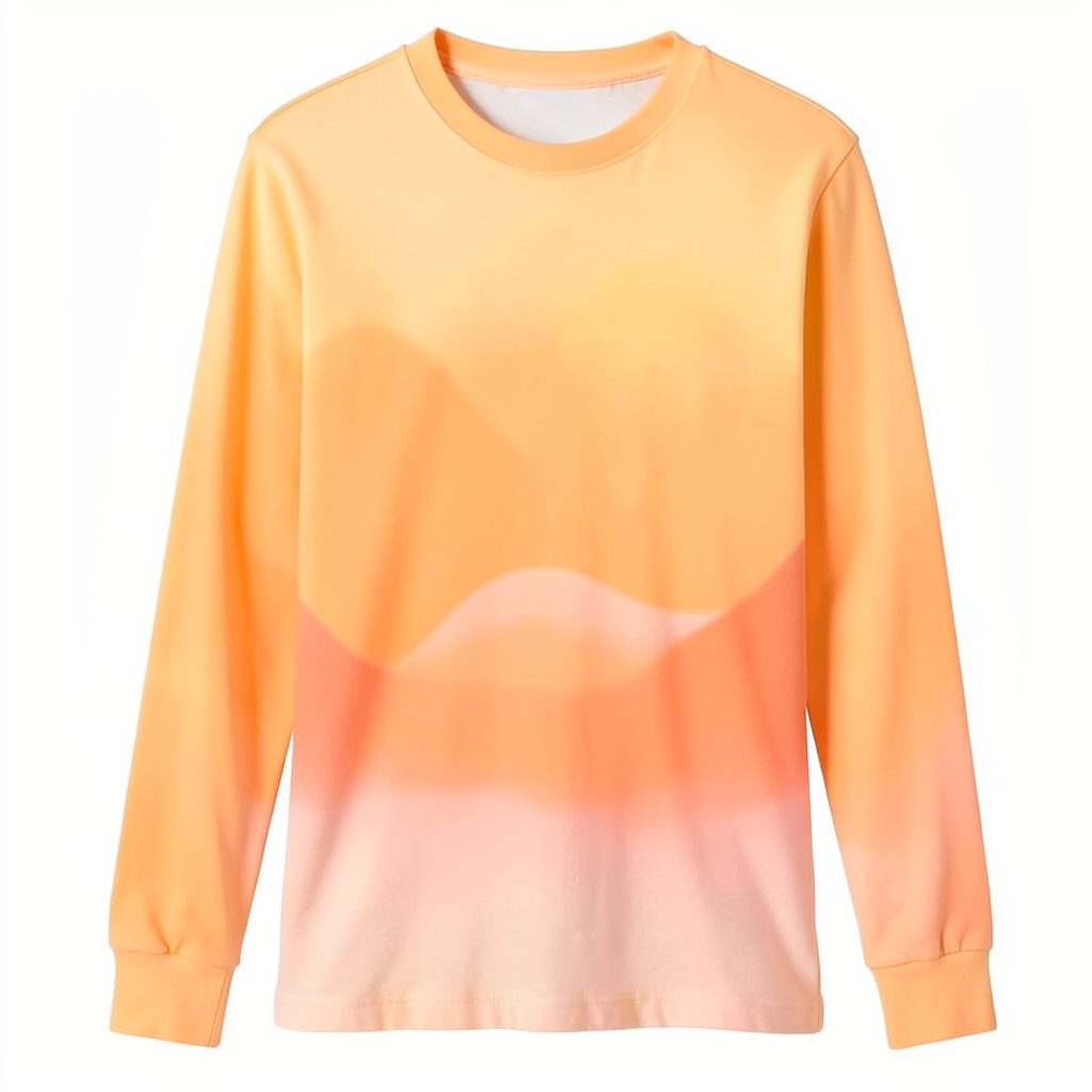 Look Mom I Can Fly unisex long sleeve tee in cream, laid flat on a neutral surface with subtle shadow