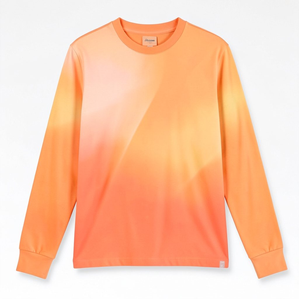Travis Scott Astroworld long sleeve tee in dark tone with subtle branding