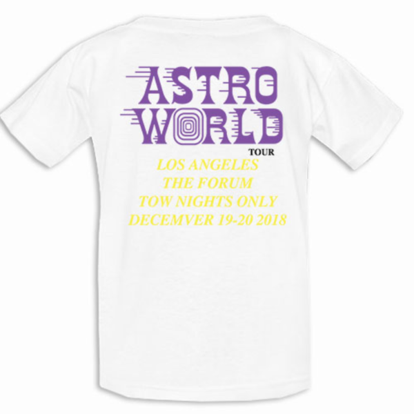 Astroworld Los Angeles Tour T-Shirt-1