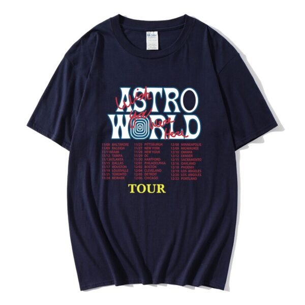 Travis Scott AstroWorld Tour Oversized T-Shirt (3)