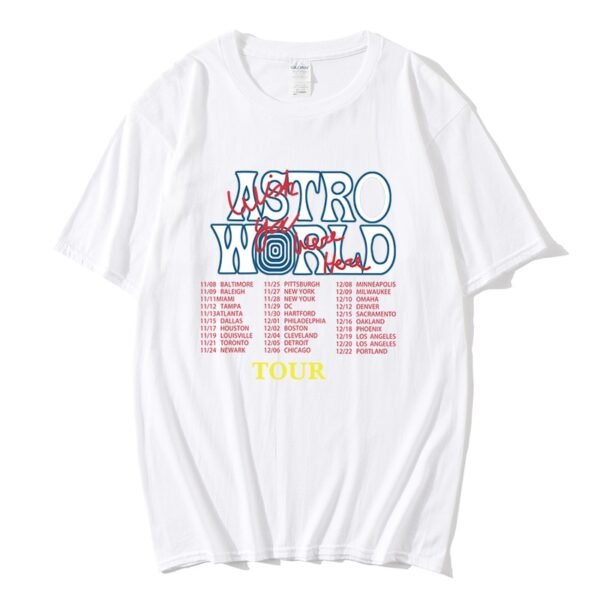 Travis Scott AstroWorld Tour Oversized T-Shirt (4)