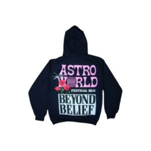 Travis Scott Astroworld Festival Run Beyond Belief Pullover Hoodie