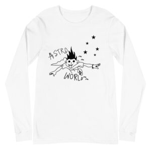 Travis Scott Astroworld Look Mom I Can Fly Astroworld Long Sleeve Tee