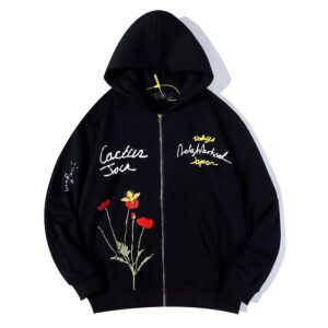 Travis Scott Cactus Jack x Neighborhood Carousel Zipper Hoodie