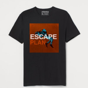 Travis Scott Escape Plan Print T-shirt